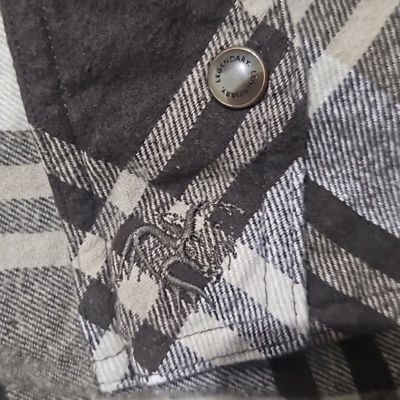 Mens Pearl Snap Plaid Western Shirts  Long Sleeve Size M - Picture 3 of 7